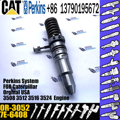 7E-6408 for cat 3512 3516 3508 engine excavator fuel injector 7E-6408 diesel fuel injector 0R-3052