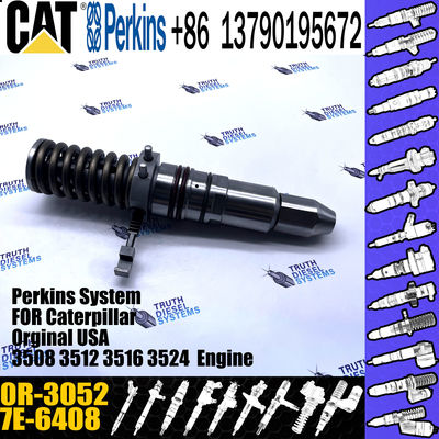 7E-6408 for cat 3512 3516 3508 engine excavator fuel injector 7E-6408 diesel fuel injector 0R-3052