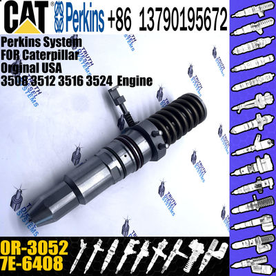7E-6408 for cat 3512 3516 3508 engine excavator fuel injector 7E-6408 diesel fuel injector 0R-3052