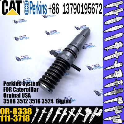 Common Rail Diesel Fuel Injector 111-3718 1113718 0R-8338 For CAT Engine 3508/3512/3516