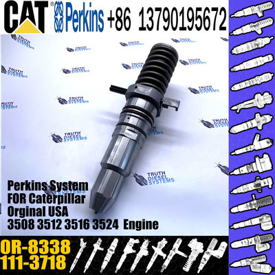 Common Rail Diesel Fuel Injector 111-3718 1113718 0R-8338 For CAT Engine 3508/3512/3516