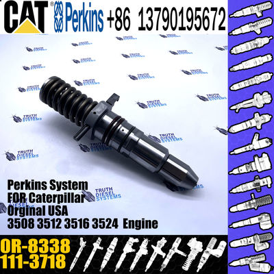 Common Rail Diesel Fuel Injector 111-3718 1113718 0R-8338 For CAT Engine 3508/3512/3516