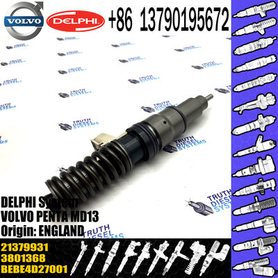 Diesel engine common rail fuel injector 21379931 VOE21379931 BEBE4D27001 for diesel engine MD13