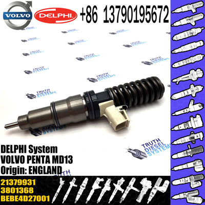 Diesel engine common rail fuel injector 21379931 VOE21379931 BEBE4D27001 for diesel engine MD13