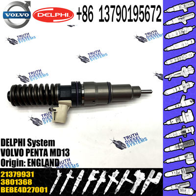 Diesel engine common rail fuel injector 21379931 VOE21379931 BEBE4D27001 for diesel engine MD13