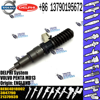 High Quality 4 pin Diesel Fuel Injector 3801369 Common Rail Injector BEBE4D18002 For VOL Truck PENTA MD13