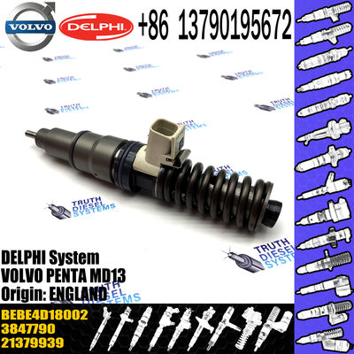 High Quality 4 pin Diesel Fuel Injector 3801369 Common Rail Injector BEBE4D18002 For VOL Truck PENTA MD13