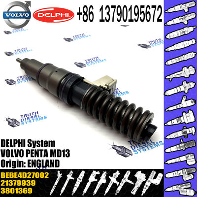 injector common rail injector 3801369 BEBE4D18002 For VOL PENTA MD13 diesel fuel injector BEBE4D27002