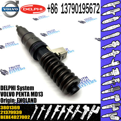 High Quality 4 pin Diesel Fuel Injector 3801369 Common Rail Injector BEBE4D18002 For VOL Truck PENTA MD13