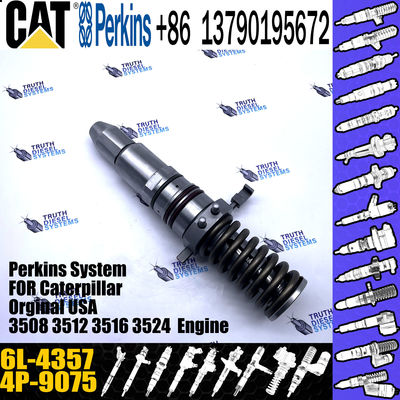Hot sell brand new 6L4357 6L-4357 common rail diesel fuel injector for Caterpillar 3508 3512 3516 3524 Engine CAT inject