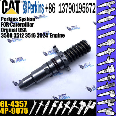 Hot sell brand new 6L4357 6L-4357 common rail diesel fuel injector for Caterpillar 3508 3512 3516 3524 Engine CAT inject