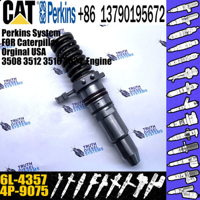Hot sell brand new 6L4357 6L-4357 common rail diesel fuel injector for Caterpillar 3508 3512 3516 3524 Engine CAT inject