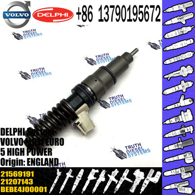 BEBE4N01001 Diesel Fuel Injector 7421569191 21569191 for VOL TRUCKS FH12 FH13 Engine