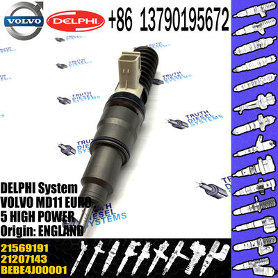 BEBE4N01001 Diesel Fuel Injector 7421569191 21569191 for VOL TRUCKS FH12 FH13 Engine