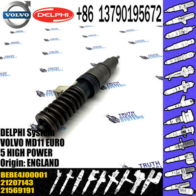 diesel fuel injector 21569191 21207143 7421207143 21582103 for VOL TRUCKS D11C common rail injector 21569191