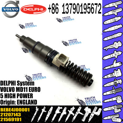 diesel fuel injector 21569191 21207143 7421207143 21582103 for VOL TRUCKS D11C common rail injector 21569191