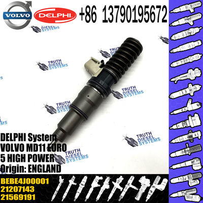 diesel fuel injector 21569191 21207143 7421207143 21582103 for VOL TRUCKS D11C common rail injector 21569191