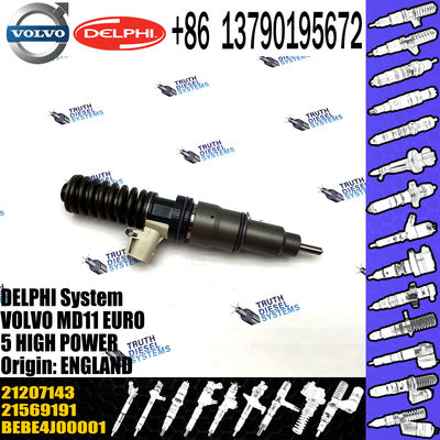 diesel fuel injector 21569191 21207143 7421207143 21582103 for VOL TRUCKS D11C common rail injector 21569191