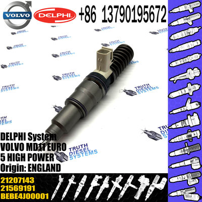 diesel fuel injector 21569191 21207143 7421207143 21582103 for VOL TRUCKS D11C common rail injector 21569191