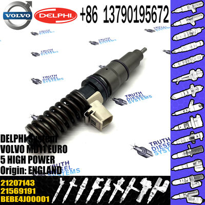 diesel fuel injector 21569191 21207143 7421207143 21582103 for VOL TRUCKS D11C common rail injector 21569191