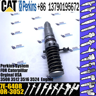 7E-6408 for cat 3512 3516 3508 engine excavator fuel injector 7E-6408 diesel fuel injector 0R-3052