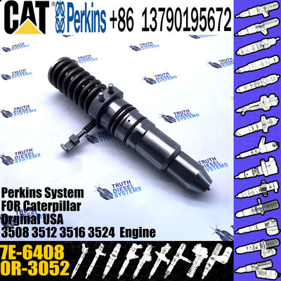 7E-6408 for cat 3512 3516 3508 engine excavator fuel injector 7E-6408 diesel fuel injector 0R-3052