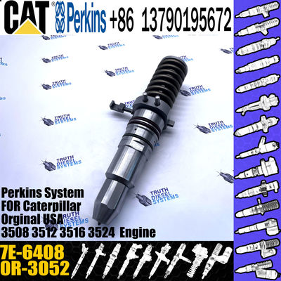 7E-6408 for cat 3512 3516 3508 engine excavator fuel injector 7E-6408 diesel fuel injector 0R-3052