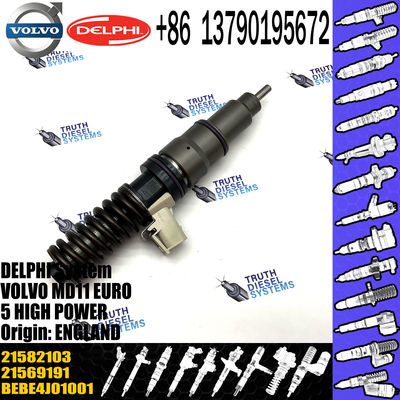 diesel fuel injector 21569191 21207143 7421207143 21582103 for VOL TRUCKS D11C common rail injector 21569191 BEBE4J000