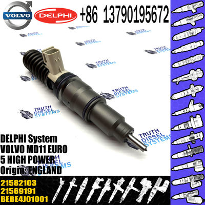 diesel fuel injector 21569191 21207143 7421207143 21582103 for VOL TRUCKS D11C common rail injector 21569191 BEBE4J000