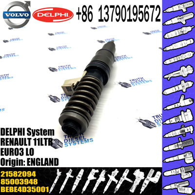 Diesel Engine Fuel Injector BEBE4D35001 VOE21582094 21582094 Diesel Fuel Injector Common Rail INJECTOR