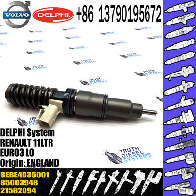 21582094 BEBE4D35001 Diesel Fuel Injector For VOL TRUCK  11LTR EURO3 LO E3.18 7421582094 21644596 85003948