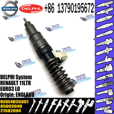 21582094 BEBE4D35001 Diesel Fuel Injector For VOL TRUCK  11LTR EURO3 LO E3.18 7421582094 21644596 85003948