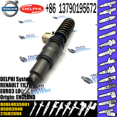 21582094 BEBE4D35001 Diesel Fuel Injector For VOL TRUCK  11LTR EURO3 LO E3.18 7421582094 21644596 85003948