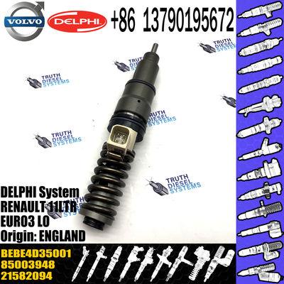 21582094 BEBE4D35001 Diesel Fuel Injector For VOL TRUCK  11LTR EURO3 LO E3.18 7421582094 21644596 85003948