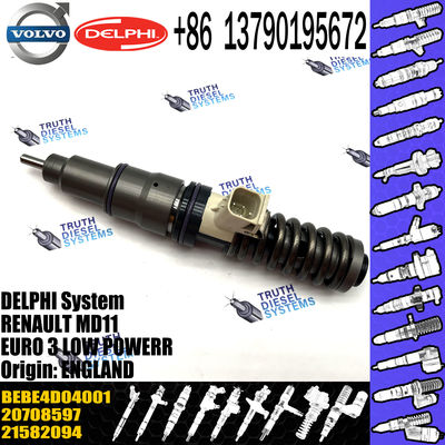 4 PINS Fuel Injector 3801432 BEBE4D35001 BEBE4D04001 for  MD11 EURO 3 LOW POWER