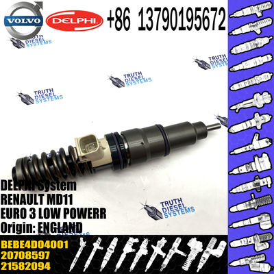 4 PINS Fuel Injector 3801432 BEBE4D35001 BEBE4D04001 for  MD11 EURO 3 LOW POWER