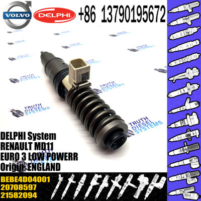 4 PINS Fuel Injector 3801432 BEBE4D35001 BEBE4D04001 for  MD11 EURO 3 LOW POWER