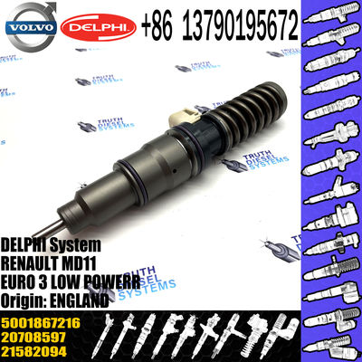 original Diesel Fuel Injector 21644596 5001867216 7420708597 7421582094 7421644596 E3.18 for VOL  11LTR EURO3