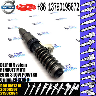 original Diesel Fuel Injector 21644596 5001867216 7420708597 7421582094 7421644596 E3.18 for VOL  11LTR EURO3
