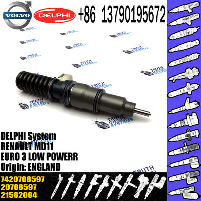 Diesel Fuel Injector 21644596 5001867216 7420708597 20708597 BEBE4D04001 For  MD11 EURO 3 LOW POWER