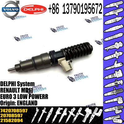 Diesel Fuel Injector 21644596 5001867216 7420708597 20708597 BEBE4D04001 For  MD11 EURO 3 LOW POWER