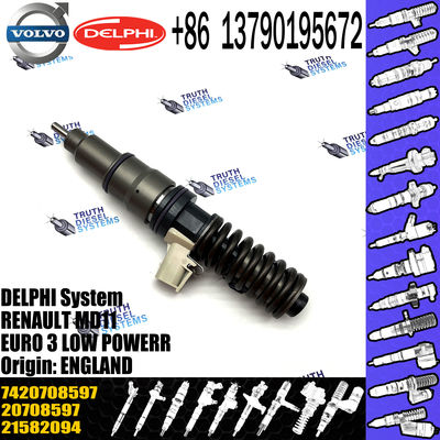 Diesel Fuel Injector 21644596 5001867216 7420708597 20708597 BEBE4D04001 For  MD11 EURO 3 LOW POWER