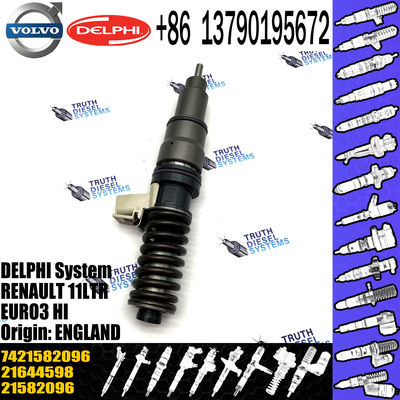Diesel engine fuel injector 21582096 BEBE4D35002 for VOL MD11 D11a injector 7421582096