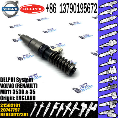 Diesel Fuel Injector 21582101 for VOL E3 EUI BEBE4D37001 21582101 MD11 20747797 BEBE4D12201 BEBE4D12301 BEBE4D37001