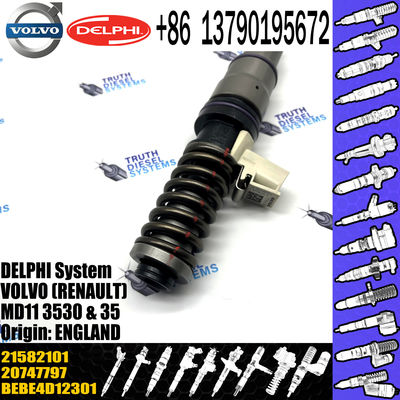 Diesel Fuel Injector 21582101 for VOL E3 EUI BEBE4D37001 21582101 MD11 20747797 BEBE4D12201 BEBE4D12301 BEBE4D37001