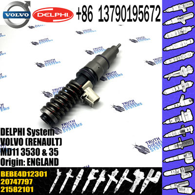 Direct Sale Diesel Fuel Injector 21582101 20747797 BEBE4D12301 For VOL () MD11 3530 & 35