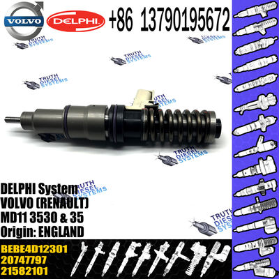Direct Sale Diesel Fuel Injector 21582101 20747797 BEBE4D12301 For VOL () MD11 3530 & 35
