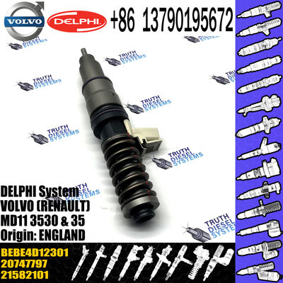 Direct Sale Diesel Fuel Injector 21582101 20747797 BEBE4D12301 For VOL () MD11 3530 & 35