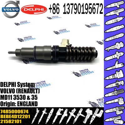Diesel Fuel Injector 21582101 BEBE4D12201 7485000674 for VOL () MD11