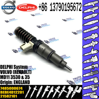 Diesel Fuel Injector 21582101 BEBE4D12201 7485000674 for VOL () MD11
